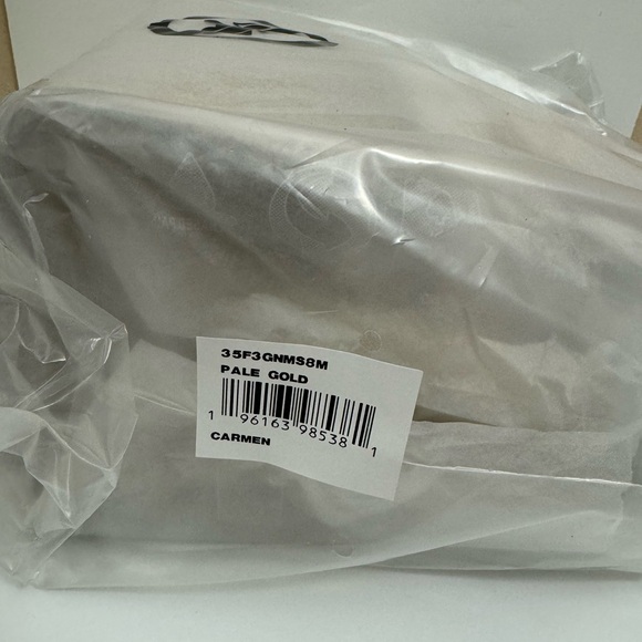 Michael Kors Medium Metallic Belted Satchel - Picture 7 of 7